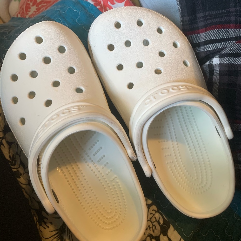 white crocs